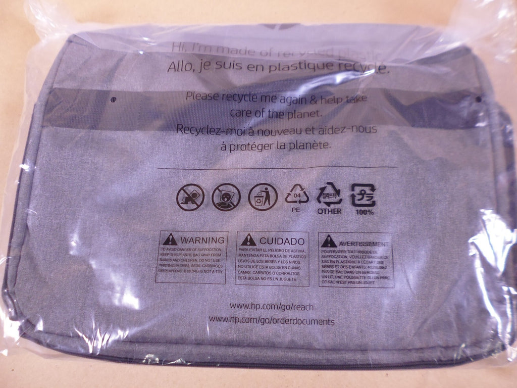 HP Prelude Pro 15.6-inch Top Load Laptop Bag Dark Gray 16”X11” NEW | Industrial MRO Tools and Replacement Industrial Equipment Components