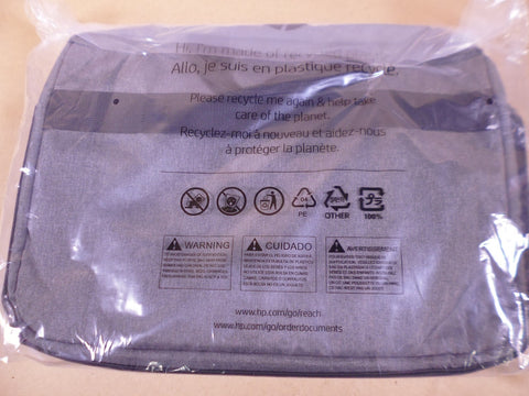 HP Prelude Pro 15.6-inch Top Load Laptop Bag Dark Gray 16”X11” NEW | Industrial MRO Tools and Replacement Industrial Equipment Components