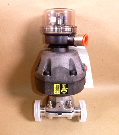 1" ITT Pneumatic Actuator 90psi B209 W/Tri-Clamp Connection &amp; Mechanical Switch | Electrical MRO Replacement Parts &amp; Components and Commercial Electrical Supplies Company