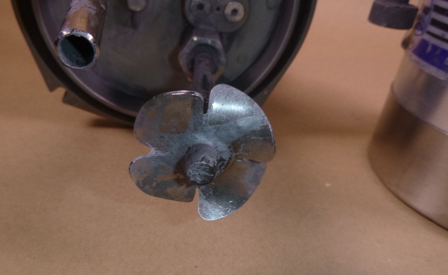USED Binks SG2 Plus Pressure Cup With Gast Rotary Agitator 2 Quart Model 80-651 | Industrial MRO Replacement Parts, Manufacturing Machine Parts &amp; Components, Heavy Equipment Parts Supplier