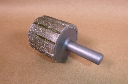 1-1/2" Dia x 1.325" D x 3/8" Arbor Drive Diamond Grinding Drum Wheel 60/80 Grit | Industrial MRO Tools and Replacement Industrial Equipment Components
