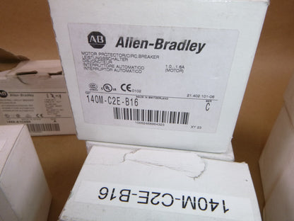 (Lot of 31) Allen Bradley 1489 &amp; 140M Circuit Breakers (New Old Stock)