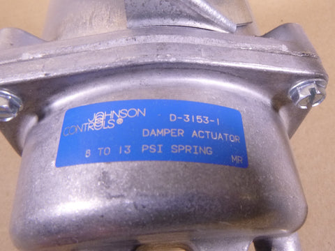 Johnson Controls Pneumatic Damper Actuator D-3153-1 , 8-13PSI | Industrial MRO Replacement Parts, Manufacturing Machine Parts & Components, Heavy Equipment Parts Supplier