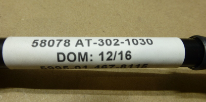 AT-302-1030 RF CABLE FOR HARRIS 10497-0363-01 AN/PRC-150 RF-5833H-PA | Electrical MRO Replacement Parts &amp; Components and Commercial Electrical Supplies Company