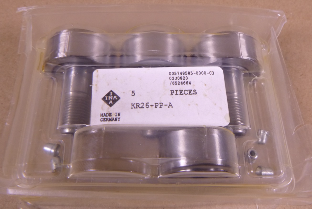 INA Cam follower (stud-type track roller) KR26-PP-A (Lot of 4 Pieces) Germany | Industrial MRO Replacement Parts, Manufacturing Machine Parts & Components, Heavy Equipment Parts Supplier