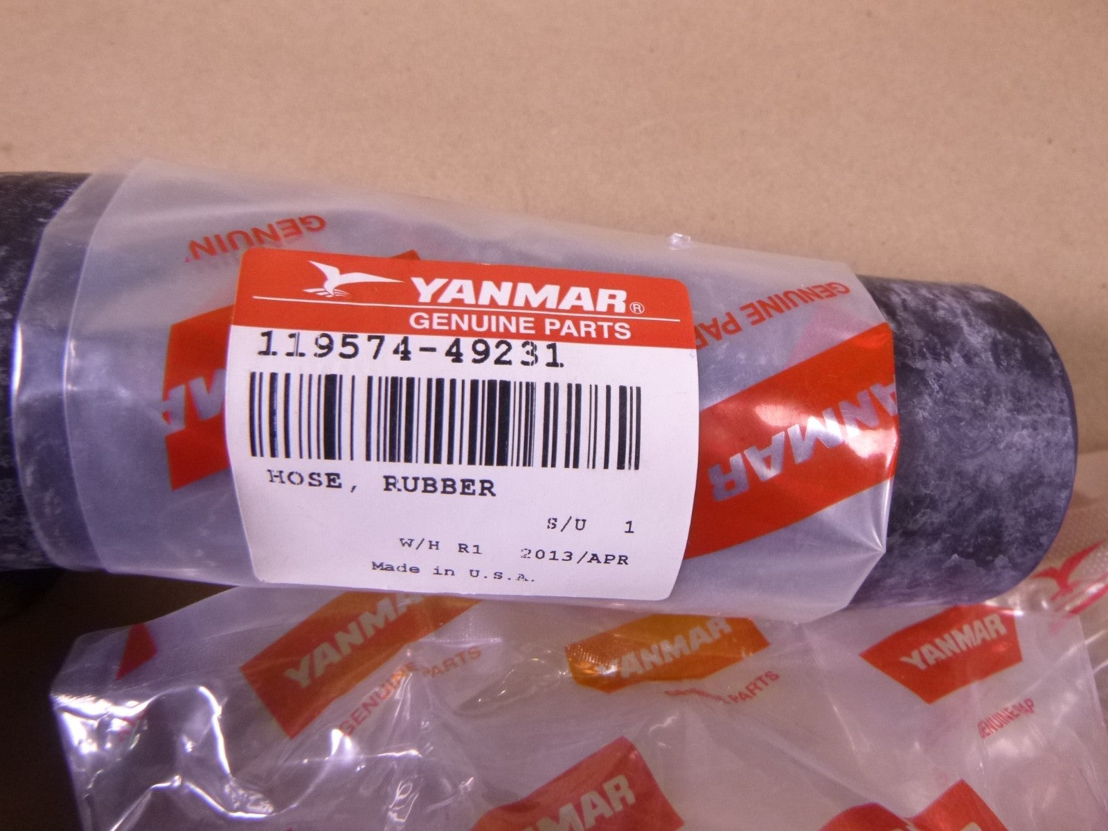 (5 PIECE) Yanmar Hose Set 119574-49231 119595-49060 119574-49250 127695-18251