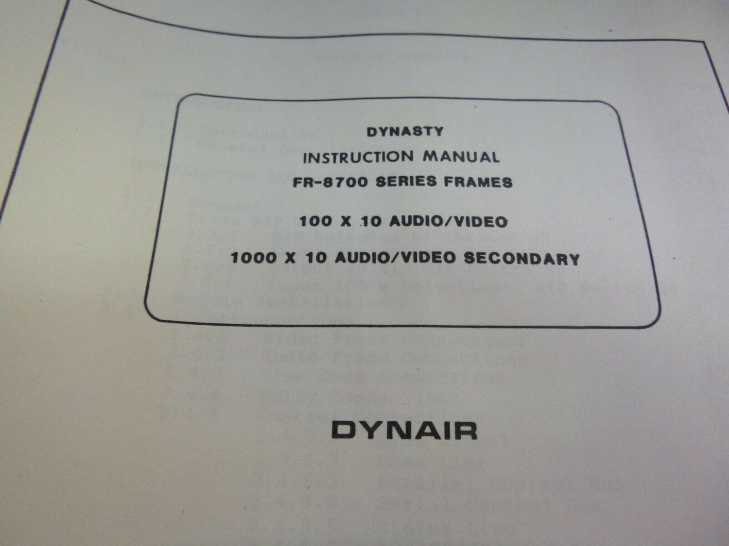 DYNAIR FA-8796A POWER SUPPLY NTCS-A DYNASTY FR-8700 FRAME , 6130-01-383-8619 | Electrical MRO Replacement Parts &amp; Components and Commercial Electrical Supplies Company