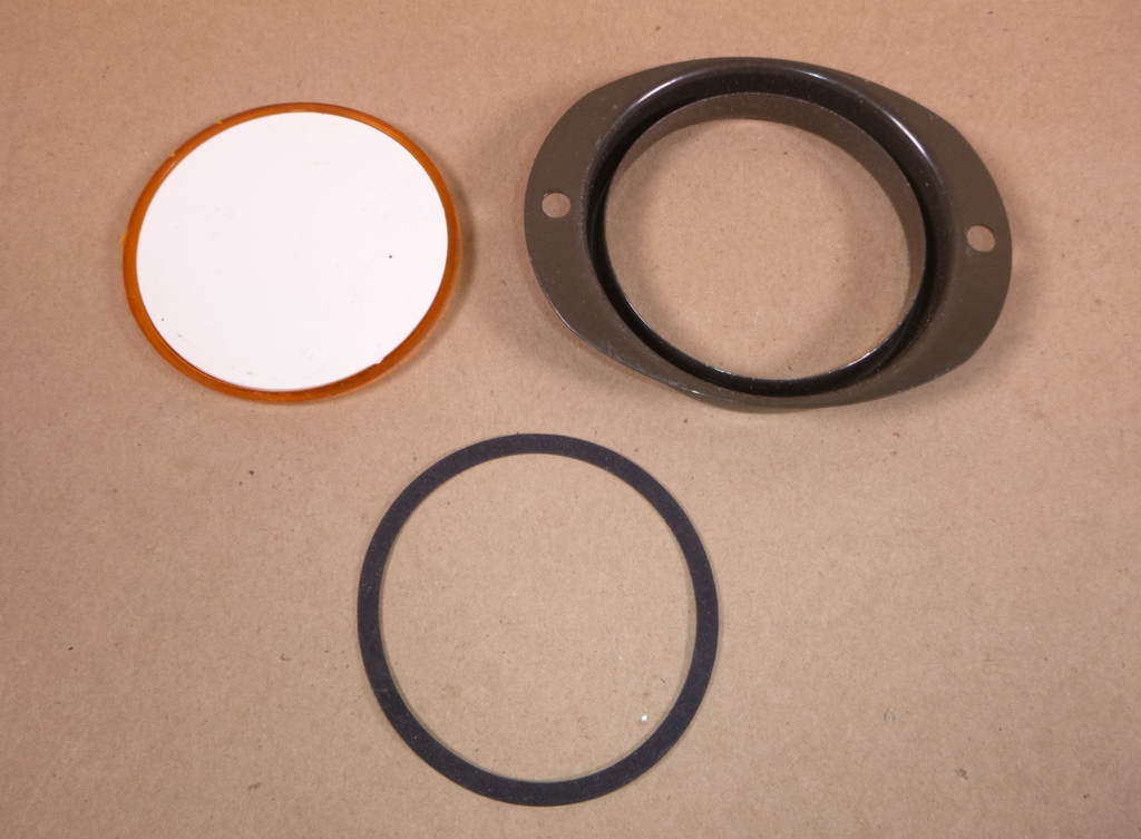 2x USGI M998 Humvee FMTV Amber Clearance Reflector MS35387-2, 9905-00-202-3639 | Genuine FMTV Replacement Parts, LMTV Parts For Sale and Military Surplus Medium Tactical Vehicle Parts & Components