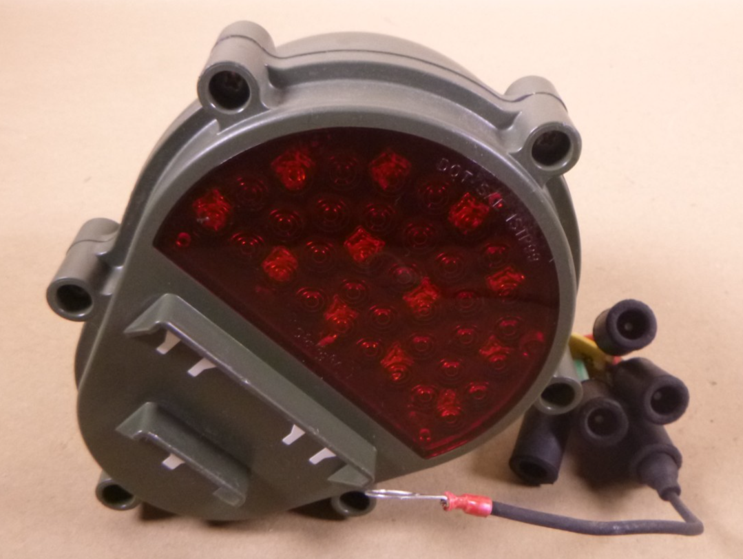 HMMWV FMTV Dialight TSTRR13T13 Rear Tail Light LED Green , 6220-01-482-6105 | Genuine FMTV Replacement Parts, LMTV Parts For Sale and Military Surplus Medium Tactical Vehicle Parts &amp; Components