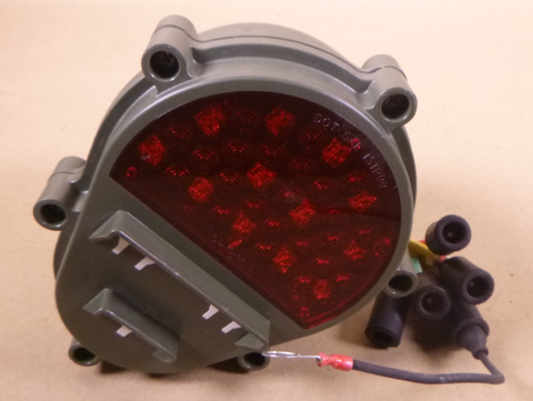 HMMWV FMTV Dialight TSTRR13T13 Rear Tail Light LED Green , 6220-01-482-6105 | Genuine FMTV Replacement Parts, LMTV Parts For Sale and Military Surplus Medium Tactical Vehicle Parts & Components