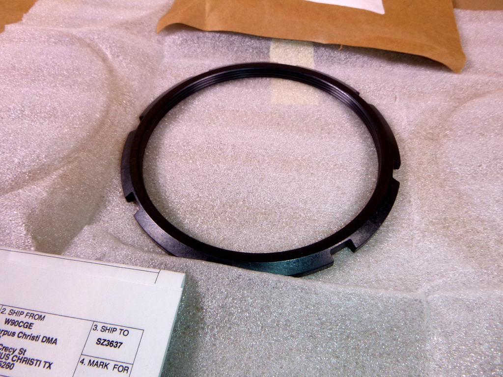 2x USGI Bell Plain Round Nut 204-040-252-001, 5310-00-709-8602 | Industrial Replacement Nuts & Bolts Distributor and Machinery Screws & Fasteners Supply