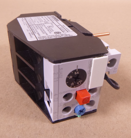 Siemens 3UA52 00-1K Overload Relay 8-12,5A 600VAC | Electrical MRO Replacement Parts & Components and Commercial Electrical Supplies Company