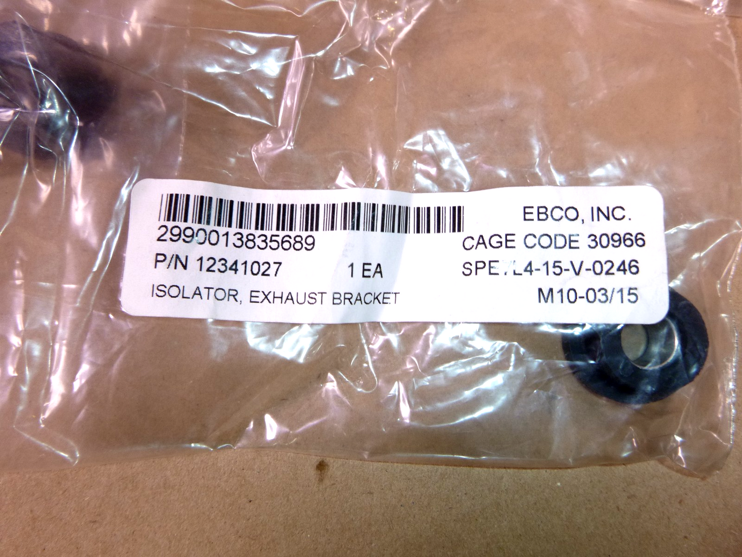 USGI M998 Humvee Engine Exhaust System Hanger 12341027, 2990-01-383-5689 (15 Pc) | Genuine HMMWV Replacement Parts and Military Surplus Humvee Parts &amp; Accessories