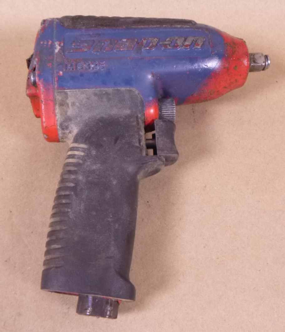 USED MG325 Snap-On 3/8" Drive Air Pneumatic Impact Wrench Red 90PSI | Industrial MRO Tools and Replacement Industrial Equipment Components