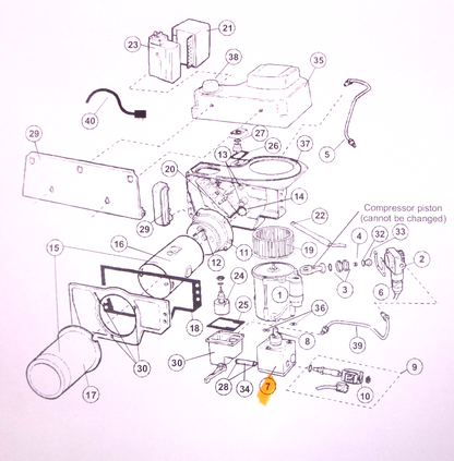 Babington Airtronic Burner Self-Priming/Recirculating Fuel Pump B42000-95-0010 | Industrial MRO Replacement Parts, Manufacturing Machine Parts &amp; Components, Heavy Equipment Parts Supplier