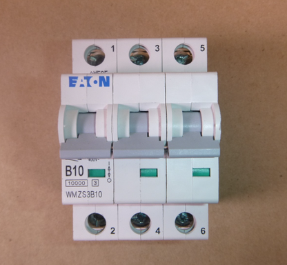 WMZS3B10 Eaton Cutler Hammer 3PH, 3P, 480V, 10A, Molded Case Circuit Breaker | Electrical MRO Replacement Parts &amp; Components and Commercial Electrical Supplies Company