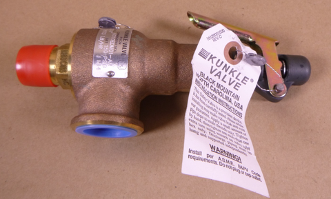 KUNKLE 6010EDM01-AM Bronze Safety Relief Valve 3/4" 150 PSI 6010EDM01-AM-0150 | Industrial MRO Replacement Parts, Manufacturing Machine Parts & Components, Heavy Equipment Parts Supplier