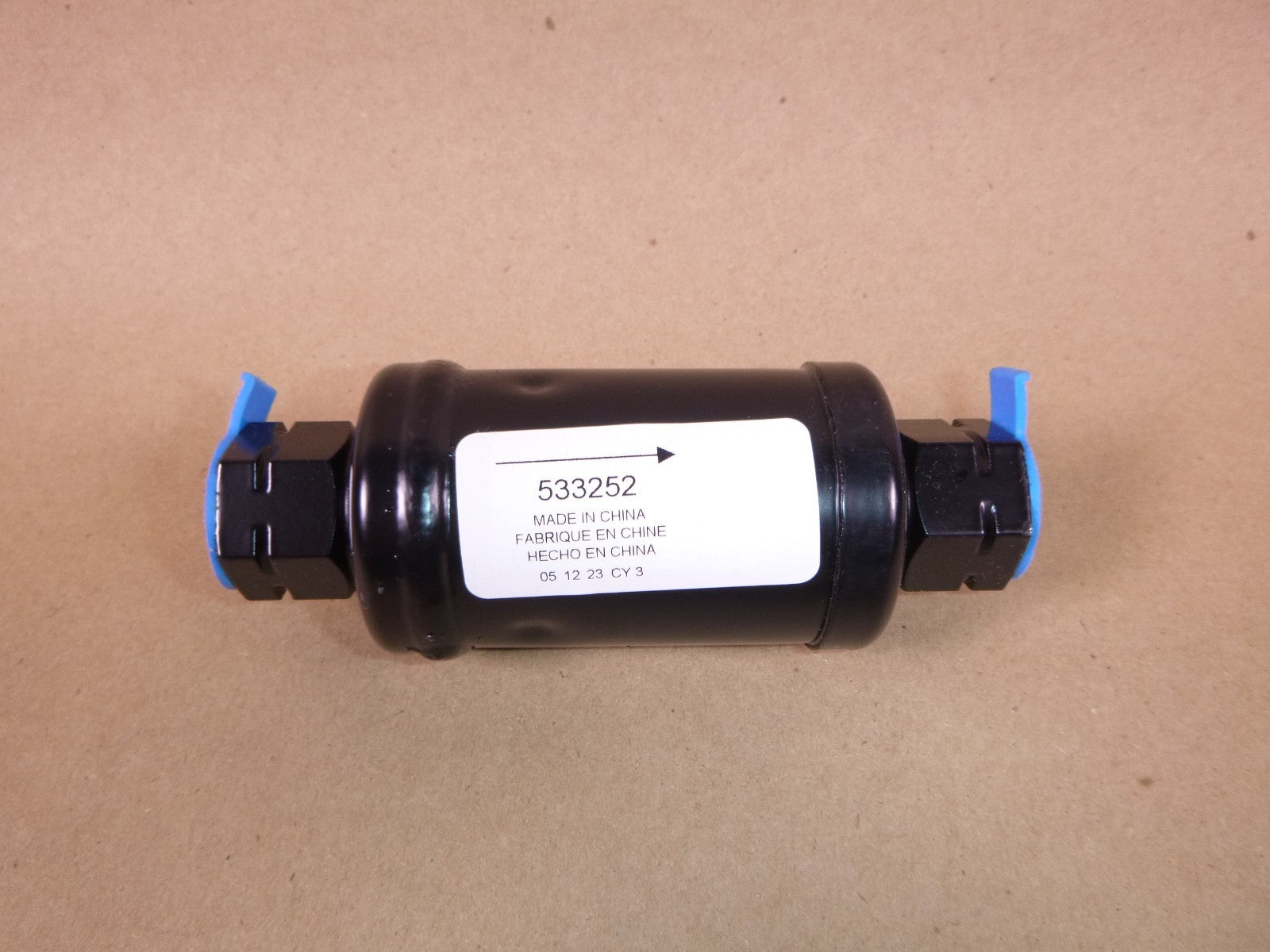 3252 NAPA In-Line Fuel Filter 104 Microns 1/2" NPT, 025-RAC-10, 533252 | Replacement Truck Parts, Trailer Accessories, Automobile Supplies, Car Parts &amp; Accessories
