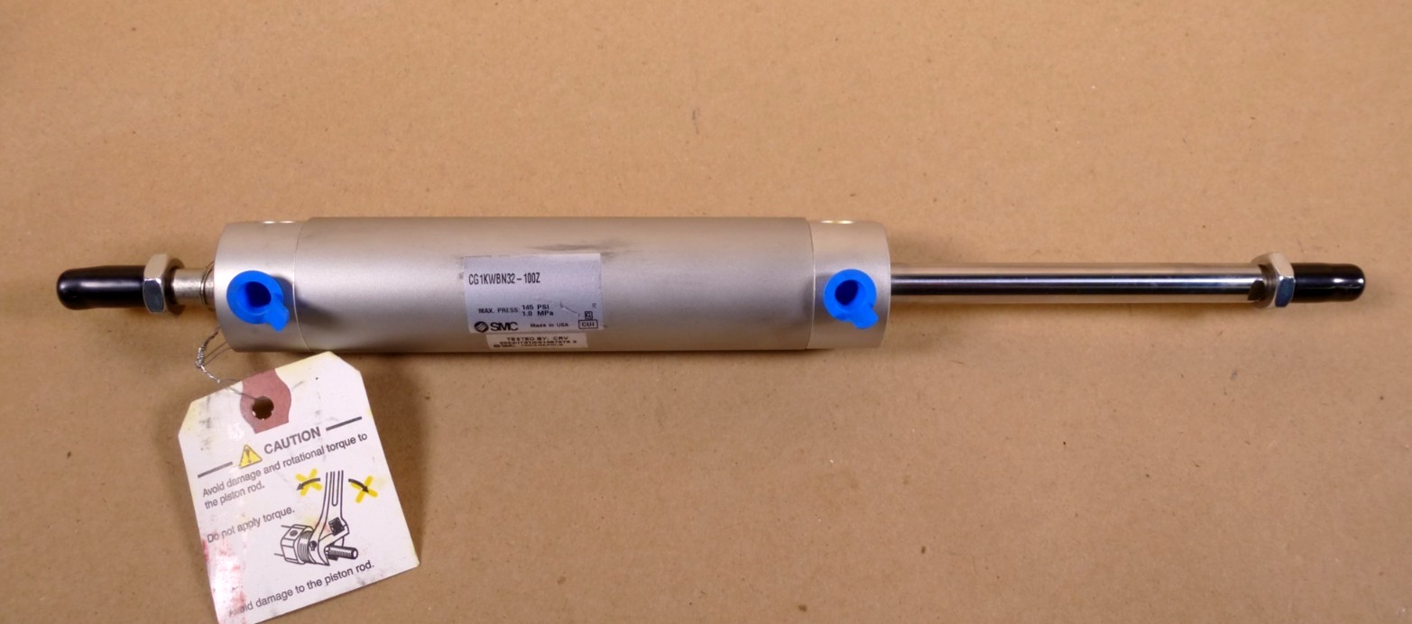 SMC - CG1KWBN32-100Z Double-Acting Double-Rod Pneumatic Cylinder 32mm Bore | Industrial MRO Replacement Parts, Manufacturing Machine Parts &amp; Components, Heavy Equipment Parts Supplier