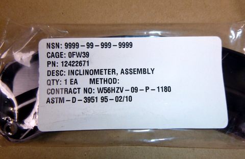 FMTV LMTV MTV M1083 INCLINOMETER PARTS KIT 57K4375, 57K2036 , 2540-01-494-3528