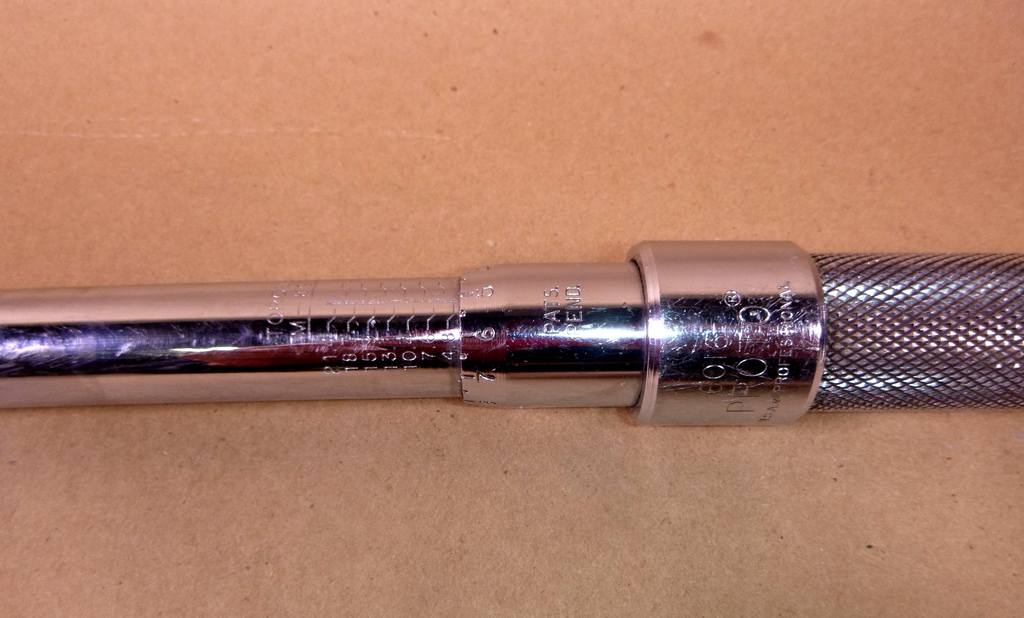 USED 1/2" Drive 30-150 Ft Lbs Click Type Adjustable Torque Wrench Proto 6016 | Industrial MRO Tools and Replacement Industrial Equipment Components