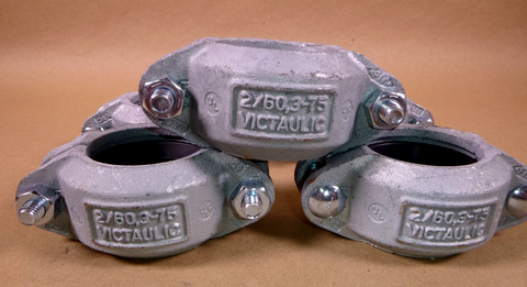 2” Victaulic Style 75 Flexible Coupling 2/60,3-75 (Lot of 5 Pcs.) | Industrial MRO Replacement Parts, Manufacturing Machine Parts & Components, Heavy Equipment Parts Supplier