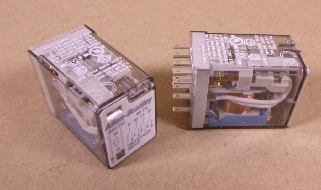 (2x) Allen Bradley AB 700-GC14Z24 Relay Ser D | Electrical MRO Replacement Parts & Components and Commercial Electrical Supplies Company