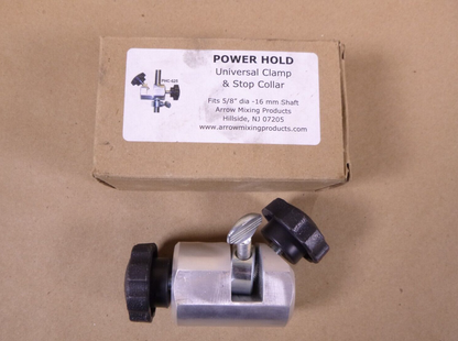 Arrow Mixing Products PHC625 Power Hold Universal Clamp Fits 3/8" to 5/8" Shaft | Industrial MRO Replacement Parts, Manufacturing Machine Parts &amp; Components, Heavy Equipment Parts Supplier