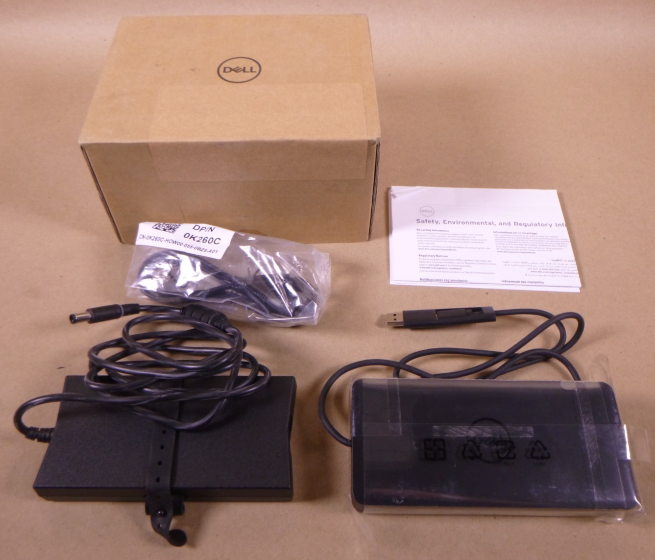 USED Dell D6000 4K USB-C TO 4K PORT 130W Universal Dock 452-BCZF | Electrical MRO Replacement Parts &amp; Components and Commercial Electrical Supplies Company