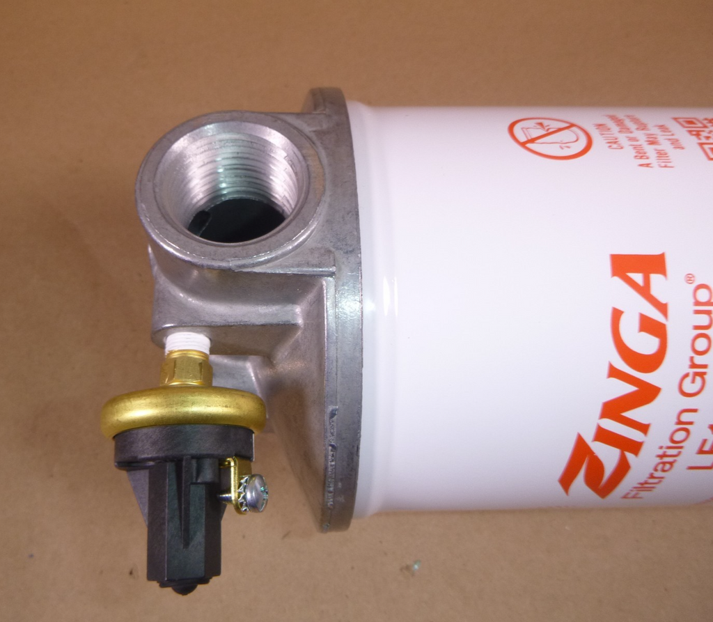 LE-10-AZ Zinga Spin on Aqua-Zorb Filter With Filter Head 1" NPT Ports LE10AZ | Replacement Truck Parts, Trailer Accessories, Automobile Supplies, Car Parts & Accessories