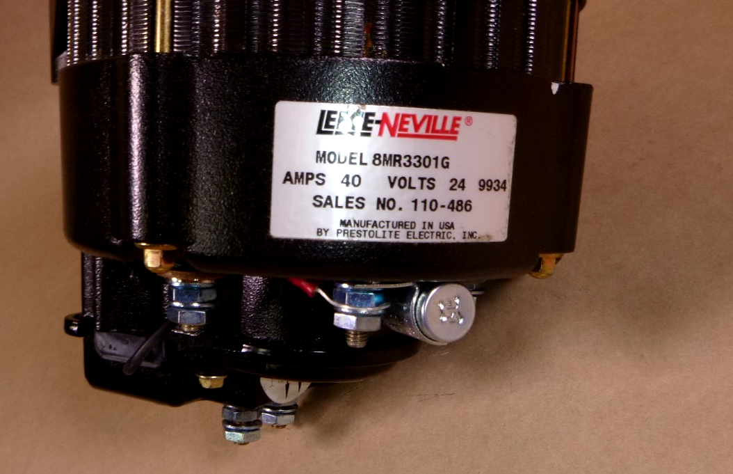 Prestolite Leece Neville OEM 24 Volt 40 Amp John Deere Alternator 8MR3301G - USA | Industrial Tractor Parts Supplier and Surplus Tractor Parts &amp; Accessories