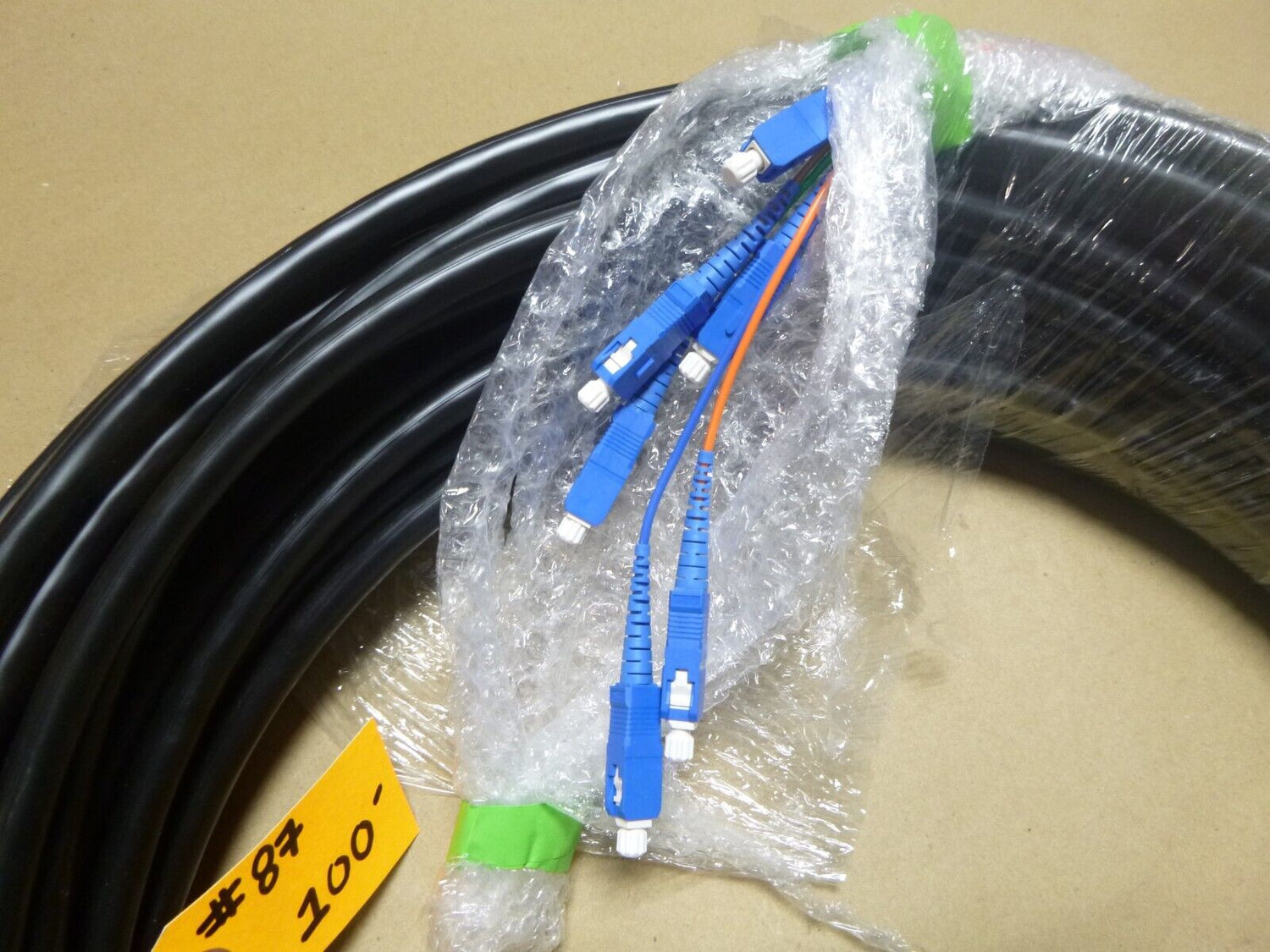 Corning 6 SME ALTOS Optical Cable With Fast Access Technology 100 Ft. Coil | Electrical MRO Replacement Parts &amp; Components and Commercial Electrical Supplies Company