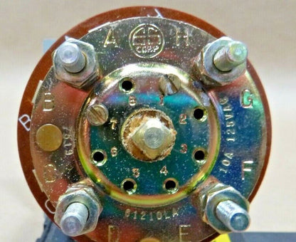 ELECTRO SWITCH 61210LA ROTARY SWITCH NAVAL 125VAC 10A 2-POS KEY 5930-00-279-3568 | Electrical MRO Replacement Parts &amp; Components and Commercial Electrical Supplies Company