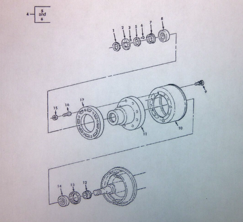 USGI M939 M939A1 Rear Wheel Hub 1.5" Spacer Meritor 3280A1977, 5365-01-132-2015 | Genuine M35 Military Truck Parts and M939 Cargo Truck Surplus Parts