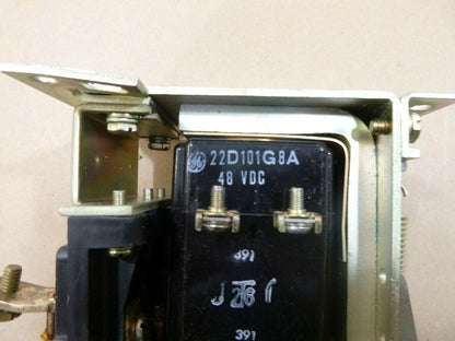 General Electric 3C01GXA014XF Dc Contactor 2 Pole 100 Amp 48 Vdc Coil DS303A | Electrical MRO Replacement Parts &amp; Components and Commercial Electrical Supplies Company