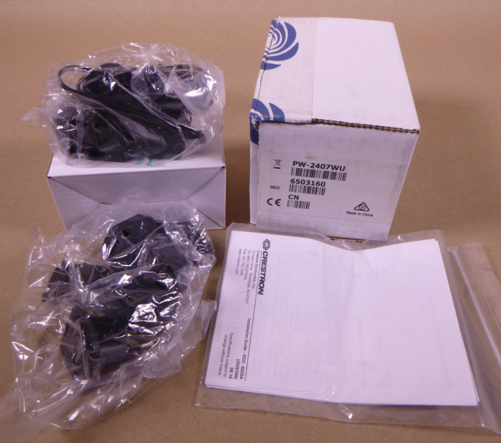 Crestron PW-2407WU 24VDC 0.75A 2.1MM Universal Power Adapter | Electrical MRO Replacement Parts & Components and Commercial Electrical Supplies Company