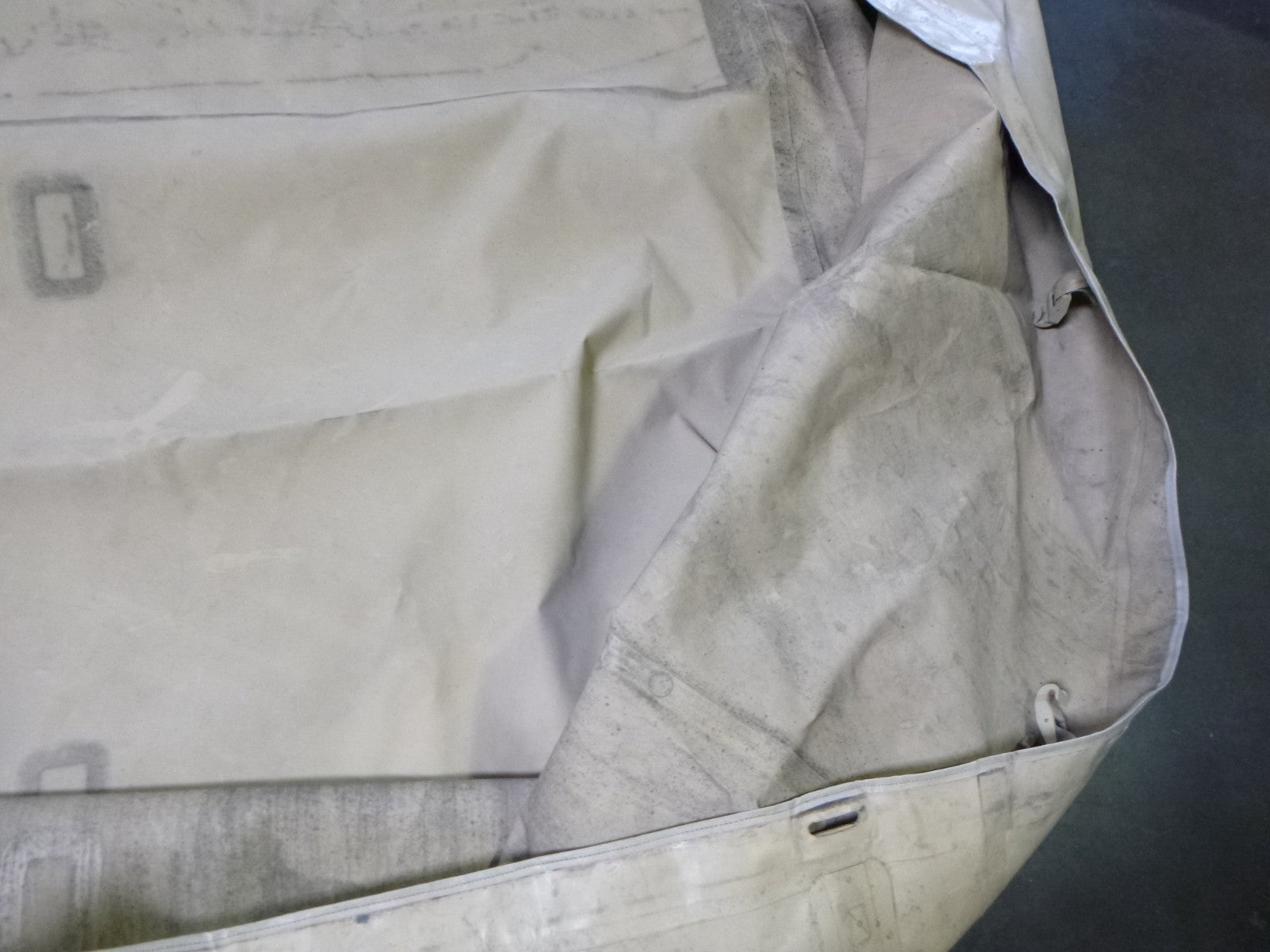 *TEAR* M1101 M1102 TRAILER COVER TAN SOFT TOP 12470989-3 , 2540-01-493-7897 | Replacement Truck Parts, Trailer Accessories, Automobile Supplies, Car Parts &amp; Accessories
