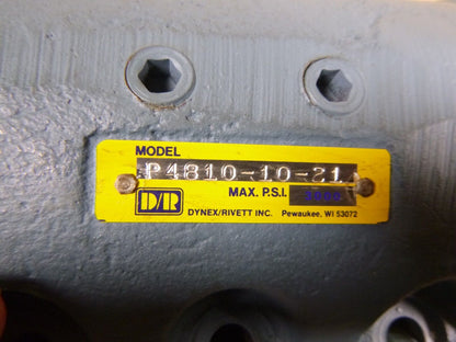 Dynex Rivett Directional Control Valve 1.50IPS 3000 Psi Two Way P4810-10-21 | Industrial MRO Replacement Parts, Manufacturing Machine Parts &amp; Components, Heavy Equipment Parts Supplier