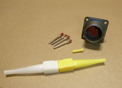 MS3452W16-10P Circular MIL Connector, Box Mount, Size 16, 3 Position 9442W16-10P | Electrical MRO Replacement Parts &amp; Components and Commercial Electrical Supplies Company