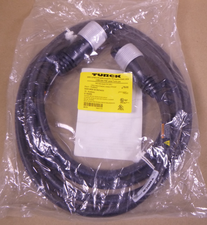 Turck GSDA GKDA 30-3M/S4000 Powerfast Cordset 600VAC 30A 3-Pin M F , U-33205 | Electrical MRO Replacement Parts &amp; Components and Commercial Electrical Supplies Company