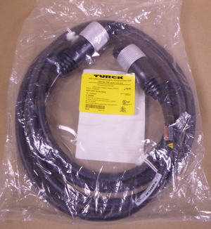 Turck GSDA GKDA 30-3M/S4000 Powerfast Cordset 600VAC 30A 3-Pin M F , U-33205