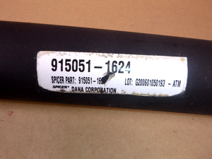 USGI M998 Humvee Rear Propeller Shaft Dana Spicer 915051-1624, 2520-01-346-1374 | Genuine HMMWV Replacement Parts and Military Surplus Humvee Parts & Accessories