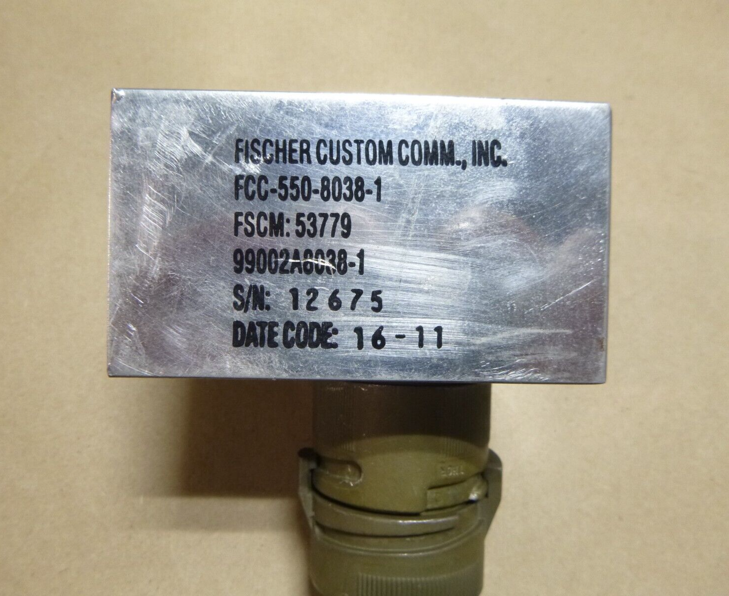 USGI Military AN/TTC-39 TRI-TAC System Electrical Arrester 99002A8038-1 | Industrial MRO Replacement Parts, Manufacturing Machine Parts &amp; Components, Heavy Equipment Parts Supplier