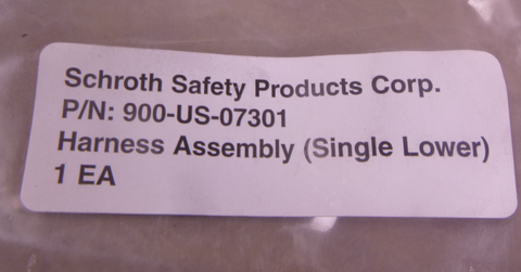 900-US-07301 HMMWV Harness Restraint Assembly Lower Schroth | Genuine HMMWV Replacement Parts and Military Surplus Humvee Parts & Accessories