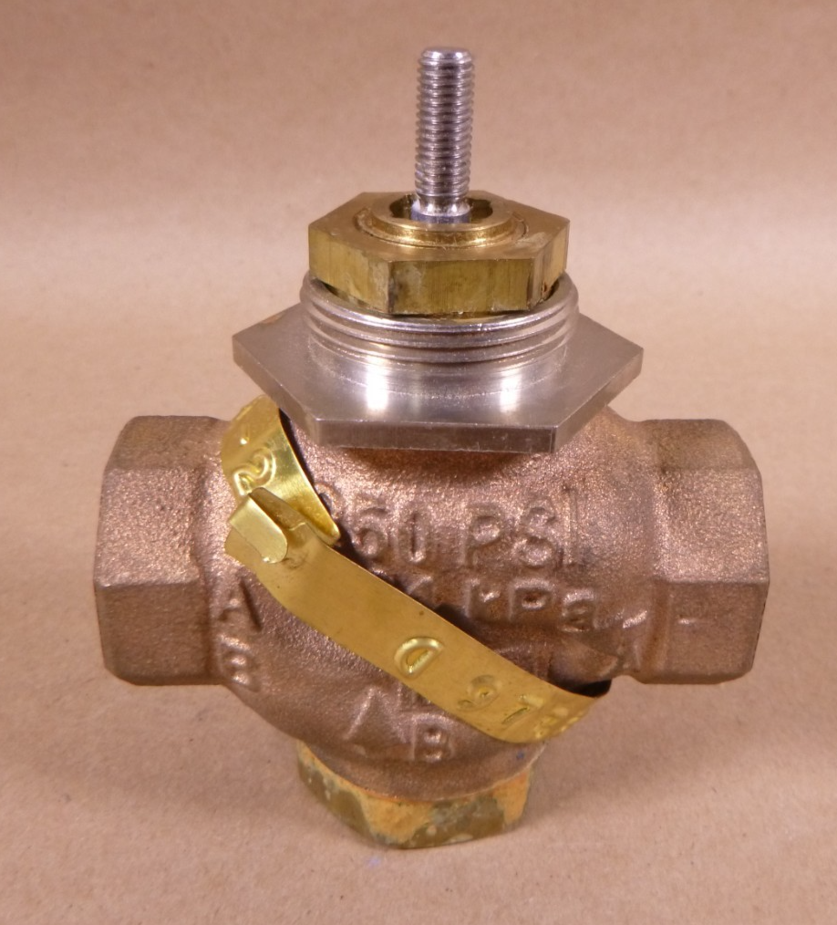 SCHNEIDER VB-7313-000-4-02 Valve Body 1/2” Full Port 3-Way Brass | Industrial MRO Replacement Parts, Manufacturing Machine Parts &amp; Components, Heavy Equipment Parts Supplier