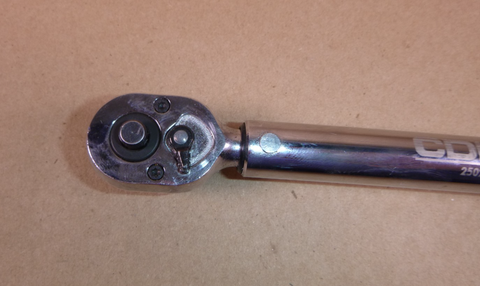 USED 2502MRPH CDI Torque Wrench 3/8" Drive 30 - 250 Inch Pounds Ratchet Head | Industrial MRO Tools and Replacement Industrial Equipment Components