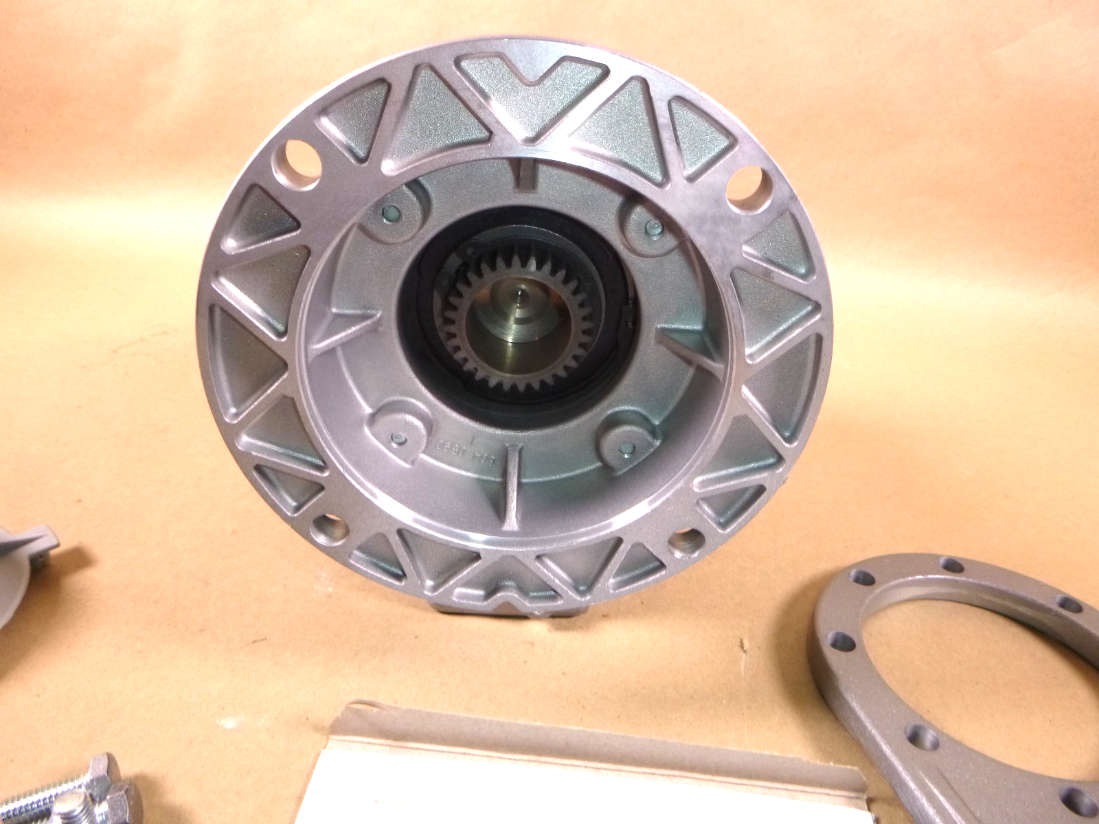 Nord Right Angle 1-7/16 Hollow Shaft Reducer 25:1 Ratio 56C Input 1SMI63AZD-N56C | Industrial Electric Motors, Pumps &amp; Parts