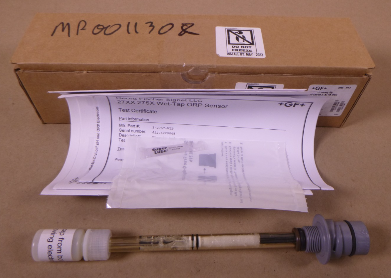 GF George Fischer Signet 3-2757-WTP Bulb ORP Plastic Electrode, 159001391 | Electrical MRO Replacement Parts &amp; Components and Commercial Electrical Supplies Company