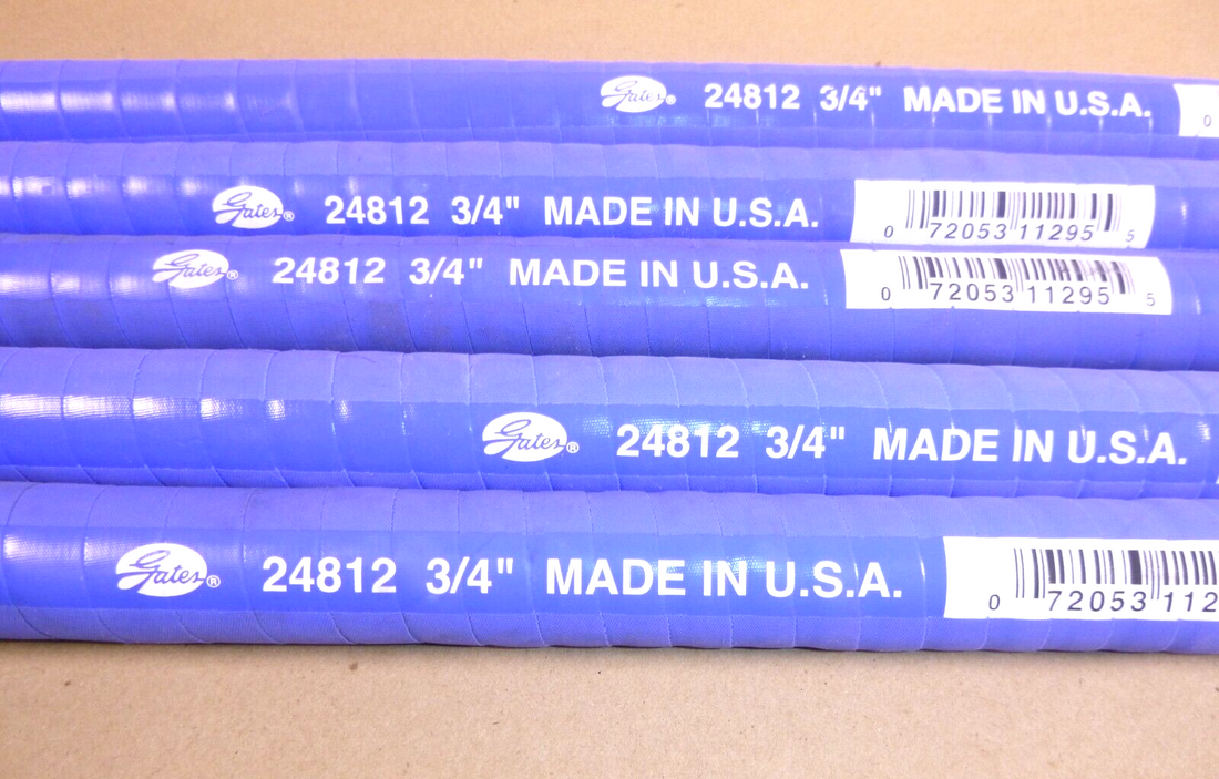 5x Gates 3/4" x 36" Straight Silicone Coolant / Heater Hose 24812 - 350 Deg F. | Replacement Truck Parts, Trailer Accessories, Automobile Supplies, Car Parts &amp; Accessories