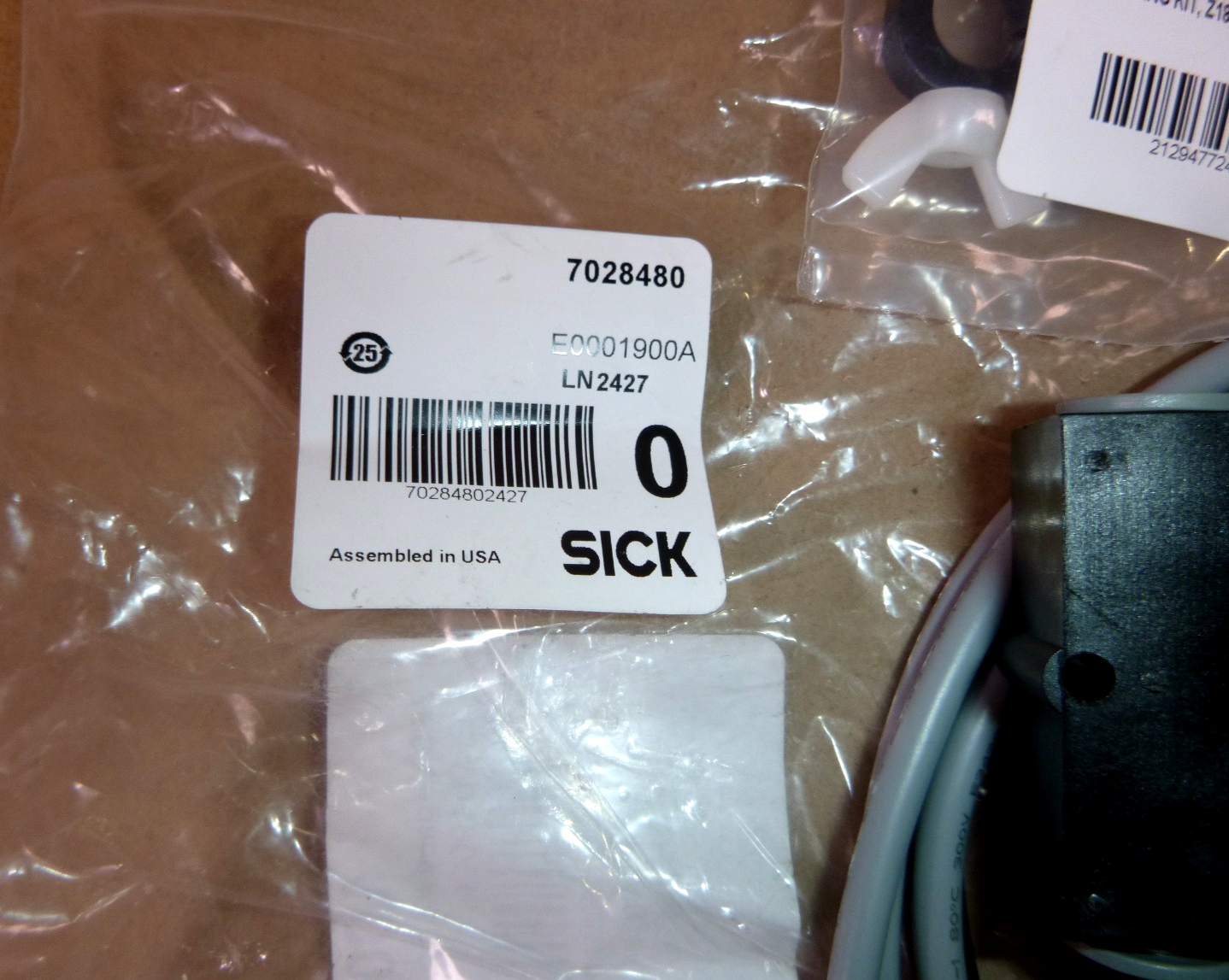 CRUZcontrol Logic Assembly E0001900A Sick 7028480 Photo Electric Sensor 24 Volt